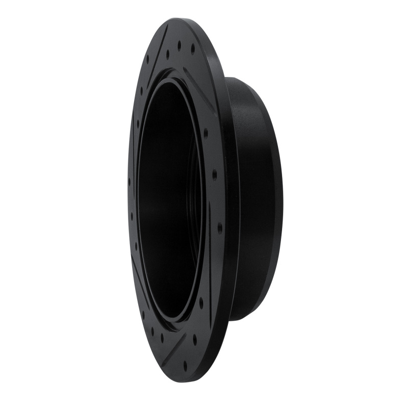 Lexus IS250 Brake Rotor (1) - Rear Right - R1 Concepts - Drilled & Slotted - Black - `06-`15